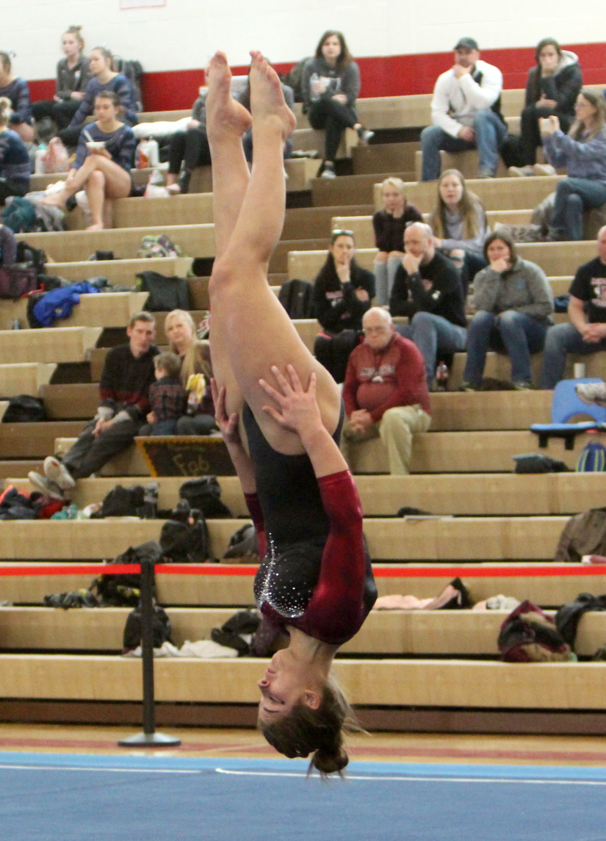 Big Rivers Conference Gymnastics Meet at Chippewa Falls 2-16-19